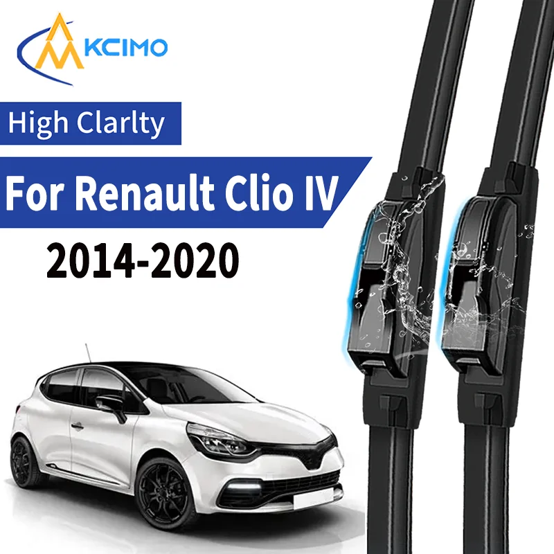 2pcs Durable Silent Windscreen Wipers for Renault Clio IV X98 2014-2020 Rubber Wiper Blades Quiet All-Weather Car Accessories
2pcs Durable Silent Windscreen Wipers for Renault Clio IV X98 2014-2020 Rubber Wiper Blades Quiet All-Weather Car Accessories