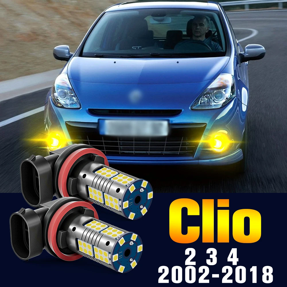 2pcs LED Fog Light Bulb Lamp For Renault Clio 2 3 4 2002-2018 2007 2008 2009 2010 2011 2012 2013 2014 2015 2016 2017 Accessories
2pcs LED Fog Light Bulb Lamp For Renault Clio 2 3 4 2002-2018 2007 2008 2009 2010 2011 2012 2013 2014 2015 2016 2017 Accessories