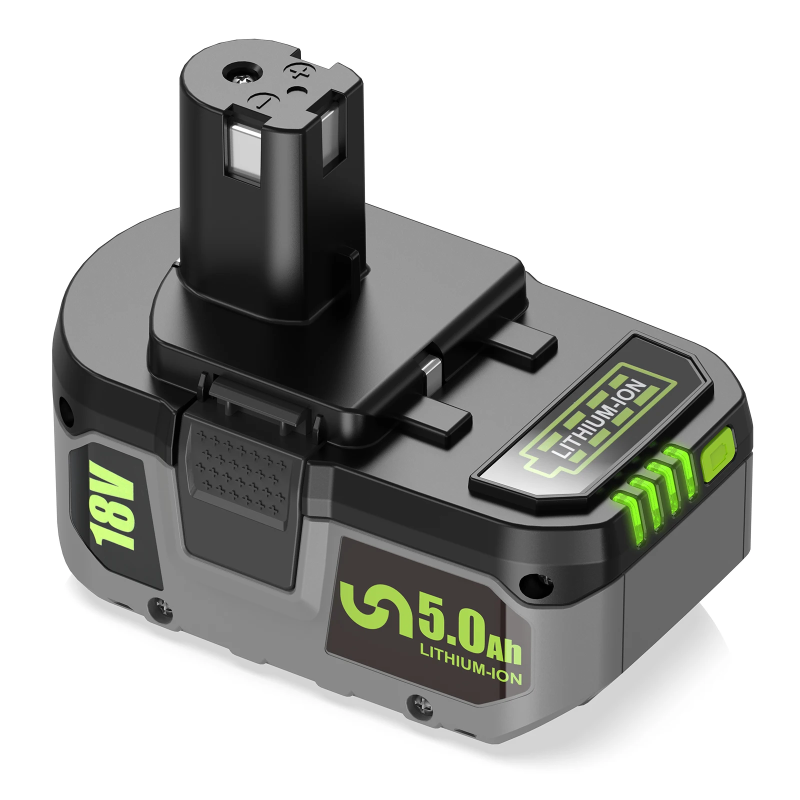 P108 For RYOBI All 18V ONE+ Power Tool Battery For RYOBI Garden Equipment/Cleaning/Lawn Care/Camping Outdoor Lithium-Ion Battery
P108 For RYOBI All 18V ONE+ Power Tool Battery For RYOBI Garden Equipment/Cleaning/Lawn Care/Camping Outdoor Lithium-Ion Battery