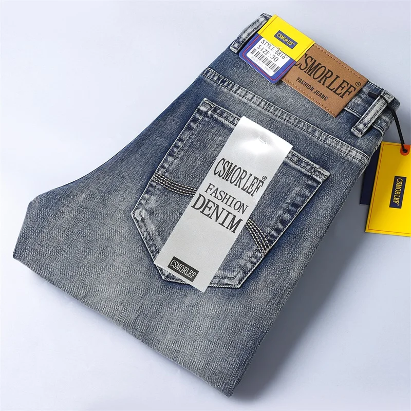 2026 Spring Washed Jeans Men's Fashion Elastic Slim Straight Denim Pants Retro Trendy Street Casual Classi Tapered Trousers
2026 Spring Washed Jeans Men's Fashion Elastic Slim Straight Denim Pants Retro Trendy Street Casual Classi Tapered Trousers
