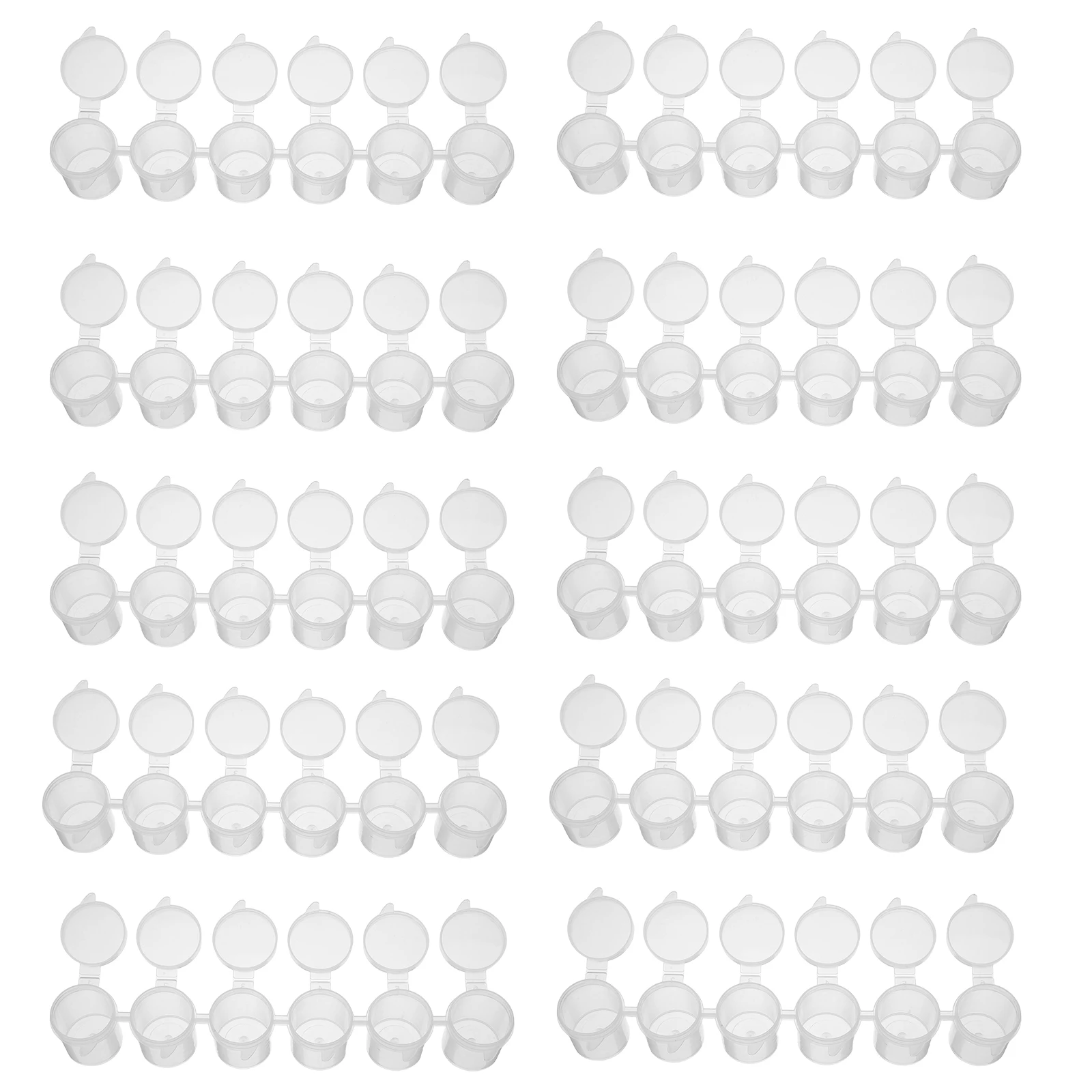 10Pcs Kids Paint Palette Compact Portable Mini Paint Cups Clear Lid Empty Storage Containers for Travel Outdoor Sketching Art
10Pcs Kids Paint Palette Compact Portable Mini Paint Cups Clear Lid Empty Storage Containers for Travel Outdoor Sketching Art