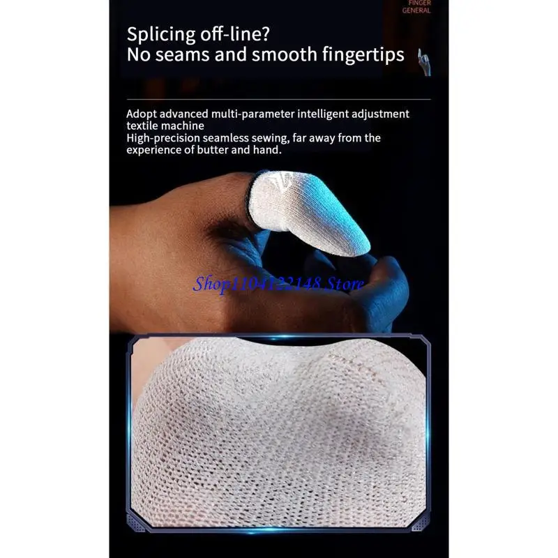 P9FA Finger Sleeve For Mobile Game Breathable Finger Cover Breathable Finger Sleeves
P9FA Finger Sleeve For Mobile Game Breathable Finger Cover Breathable Finger Sleeves
