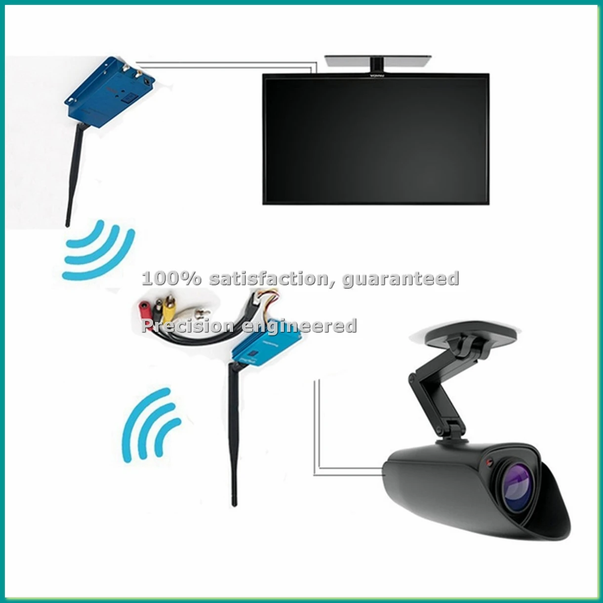 FPV 1.5G 1500mW VTX+VRX Kit 12CH 1.4G/1.5G/1.6G Video Transmitter Receiver for FPV Long Range Drone-TCES
FPV 1.5G 1500mW VTX+VRX Kit 12CH 1.4G/1.5G/1.6G Video Transmitter Receiver for FPV Long Range Drone-TCES
