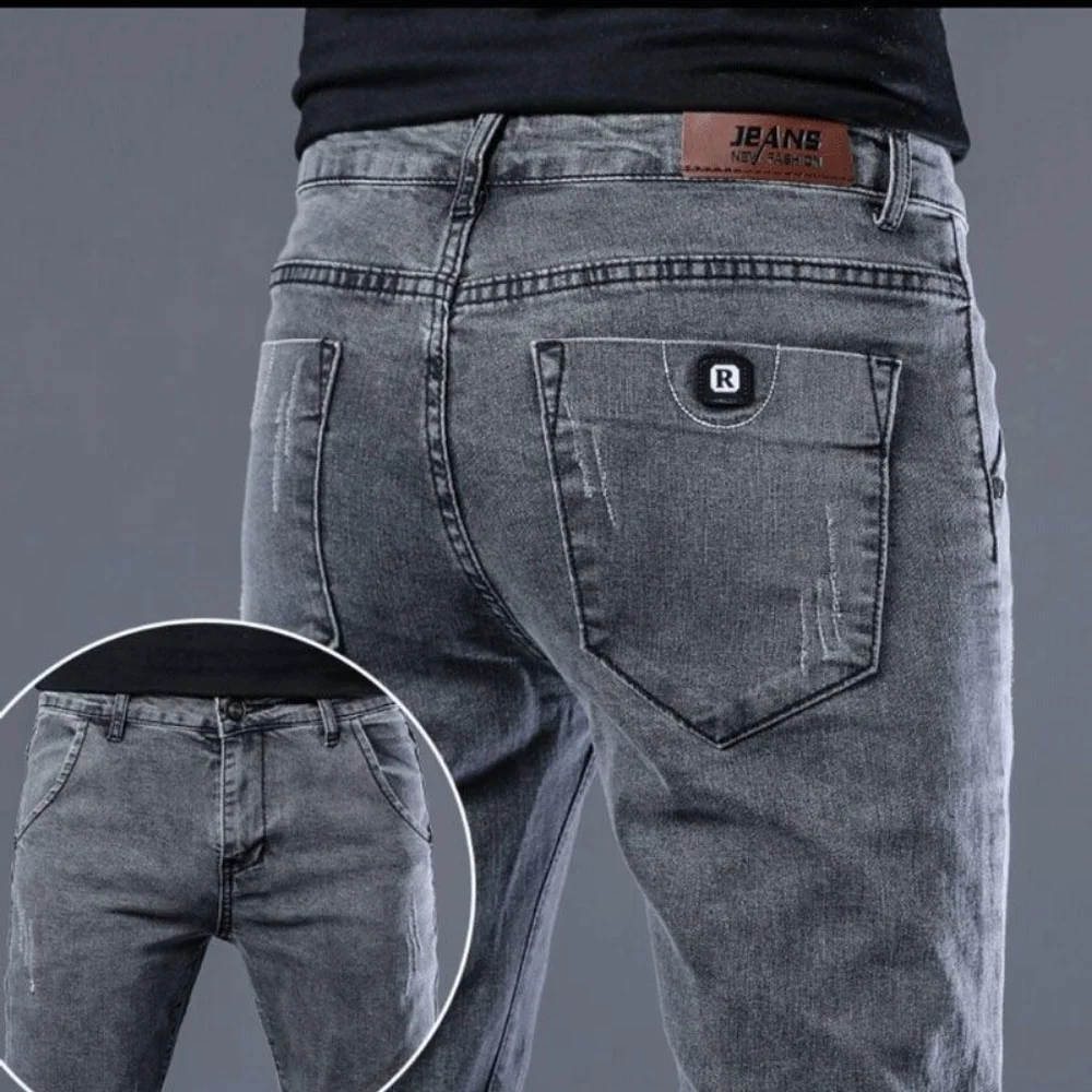 New Arrival Fashion Denim Korean Style Streetwear Stretch Comfortable Luxury Solid Slim Fit Jeans for Men Classic Casual Pants
New Arrival Fashion Denim Korean Style Streetwear Stretch Comfortable Luxury Solid Slim Fit Jeans for Men Classic Casual Pants