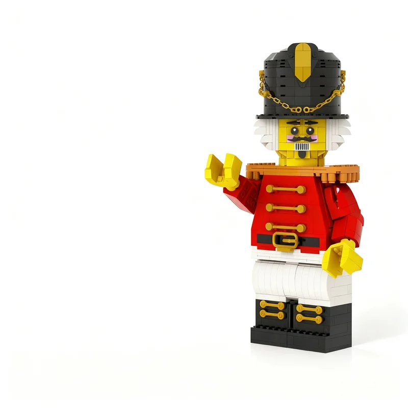 NEW 792PCS MOC City Hot Selling Christmas Nutcracker Figure Model DIY Creative Ideas Child Toy Assembly Puzzle Birthday Gift
NEW 792PCS MOC City Hot Selling Christmas Nutcracker Figure Model DIY Creative Ideas Child Toy Assembly Puzzle Birthday Gift