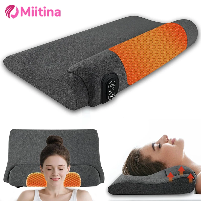 Electric Neck Massager Pillow Cervical Stretcher Heating Vibration Massage Health Care Gifr Hot Household Neck and Back Pillows
Electric Neck Massager Pillow Cervical Stretcher Heating Vibration Massage Health Care Gifr Hot Household Neck and Back Pillows