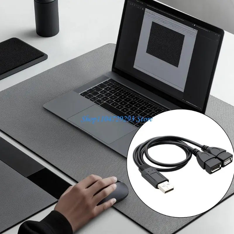Y2GD USB Extension Cable USB2.0 Extension Cable Male to Double Female Cable Extender
Y2GD USB Extension Cable USB2.0 Extension Cable Male to Double Female Cable Extender