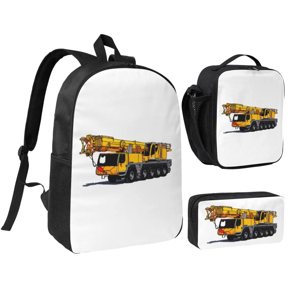 Liebherr Heavy Crane Backpack Student Boys Girls BookBag School Bag Computer Shoulder Bags 3ps Insulated Lunch Bag Pencil Case
Liebherr Heavy Crane Backpack Student Boys Girls BookBag School Bag Computer Shoulder Bags 3ps Insulated Lunch Bag Pencil Case