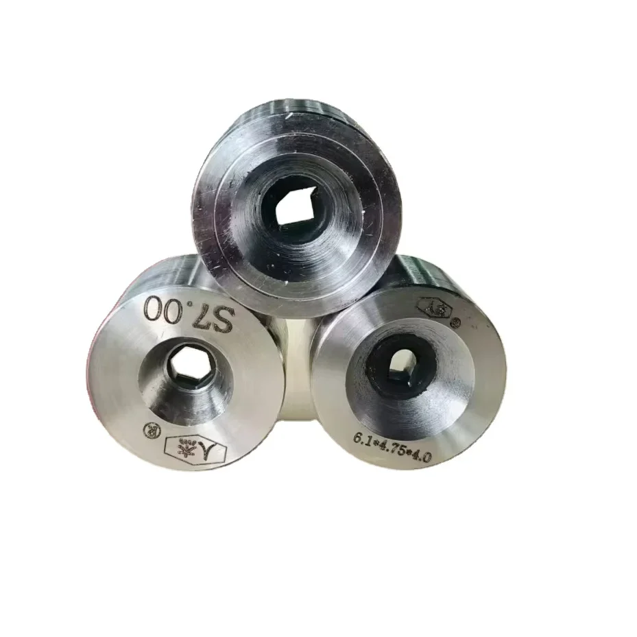 Custom polycrystalline diamond special-shaped wire drawing dies 
Custom polycrystalline diamond special-shaped wire drawing dies