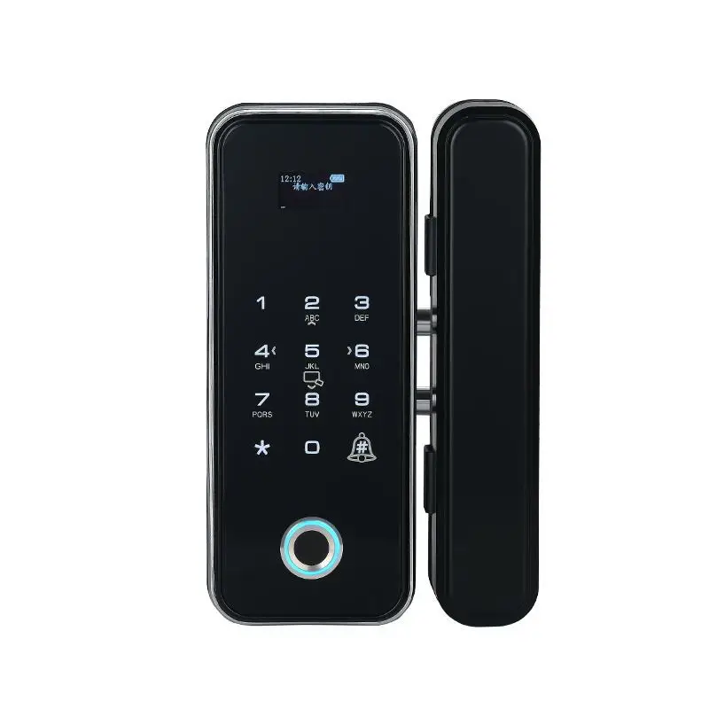 Office Smart Lock Glass Door Fingerprint Lock Non Punching Electronic Password Door Lock Access Control
Office Smart Lock Glass Door Fingerprint Lock Non Punching Electronic Password Door Lock Access Control