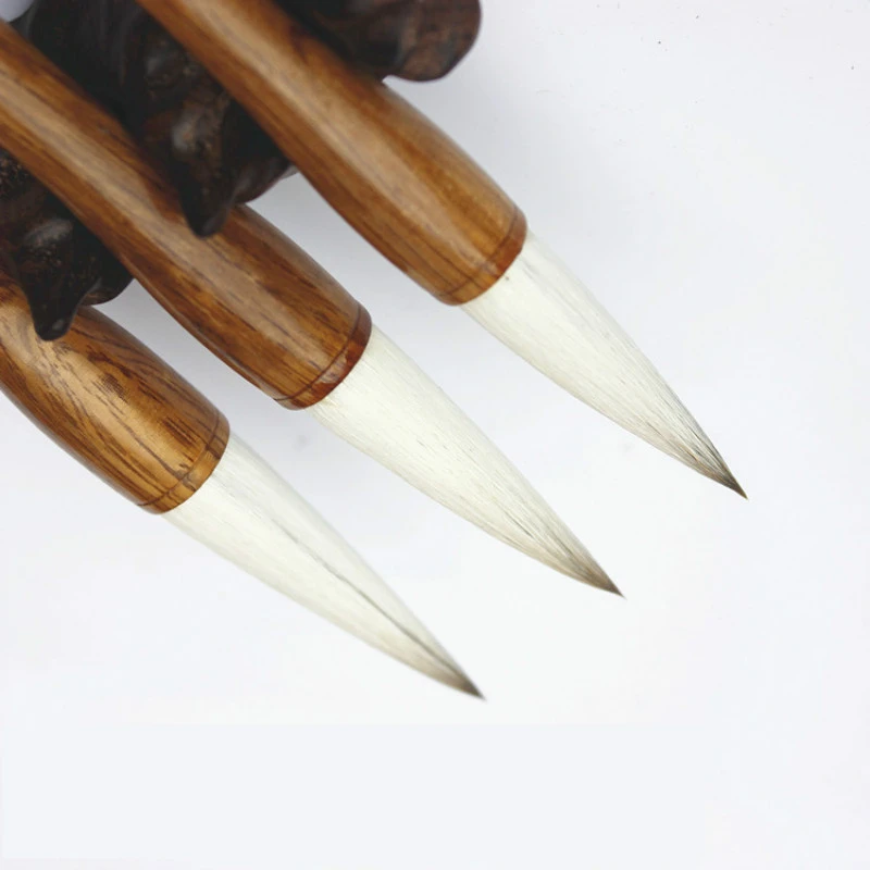 White Cloud Woolen Purple Rabbit Hair Brush Pen Painting Calligraphy Brush Calligraphy Painting Official Regular Script Brush
White Cloud Woolen Purple Rabbit Hair Brush Pen Painting Calligraphy Brush Calligraphy Painting Official Regular Script Brush