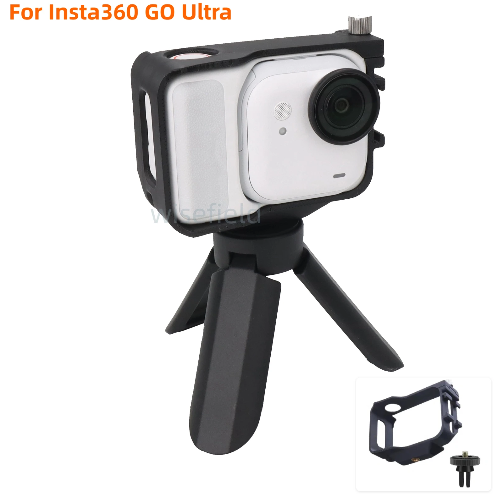 Protective Frame for Insta360 GO Ultra Camera Expansion Cage with Mount Adapter Bezel Case Shell Cover Protector Accessories
Protective Frame for Insta360 GO Ultra Camera Expansion Cage with Mount Adapter Bezel Case Shell Cover Protector Accessories