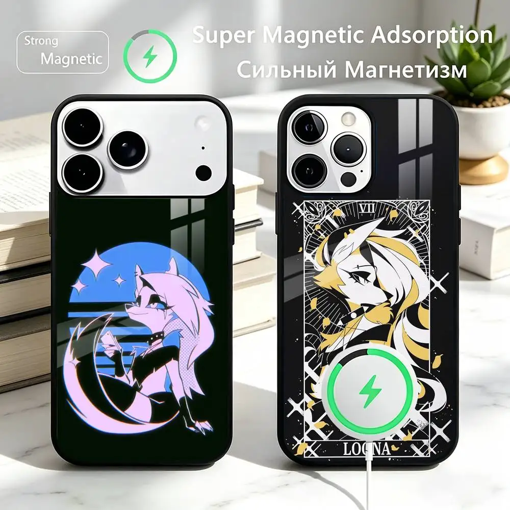 Loona Helluva B-Boss Gift Phone Case For iPhone17,16,15,14,13,12,11 Plus,Pro Compatible with magnetic wireless charging
Loona Helluva B-Boss Gift Phone Case For iPhone17,16,15,14,13,12,11 Plus,Pro Compatible with magnetic wireless charging