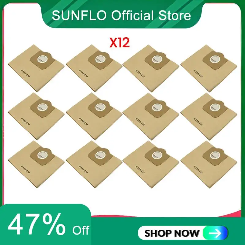 12PCS Dust Bag Forkarcher WD3 Premium/WD 3.300 M/WD 3.200/WD3.500/MV3 Vacuum Cleaner Accessories Spare Parts
12PCS Dust Bag Forkarcher WD3 Premium/WD 3.300 M/WD 3.200/WD3.500/MV3 Vacuum Cleaner Accessories Spare Parts