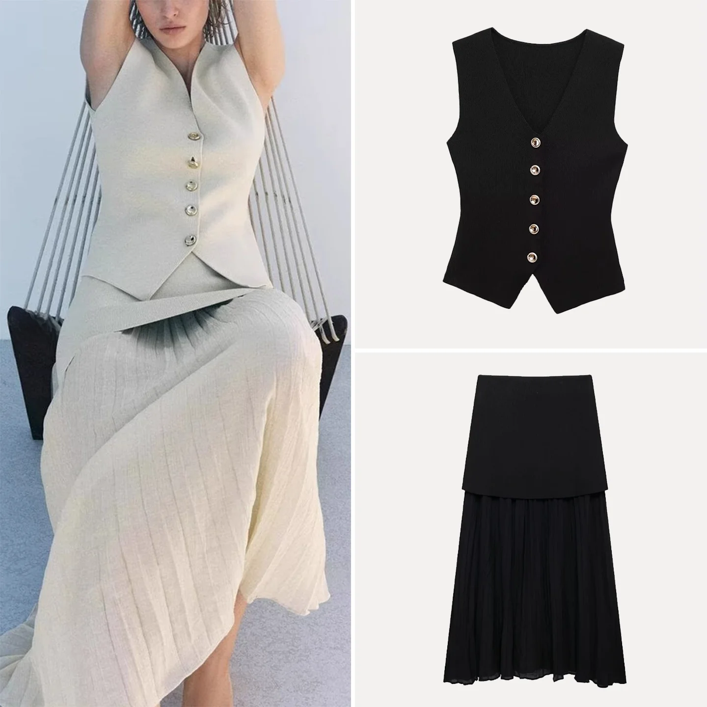 Z Women's Knitted Vest 2025 New V-ne Svel Top 492003 Skirt 49206 Commute Sle Polyester Fiber
Z Women's Knitted Vest 2025 New V-ne Svel Top 492003 Skirt 49206 Commute Sle Polyester Fiber