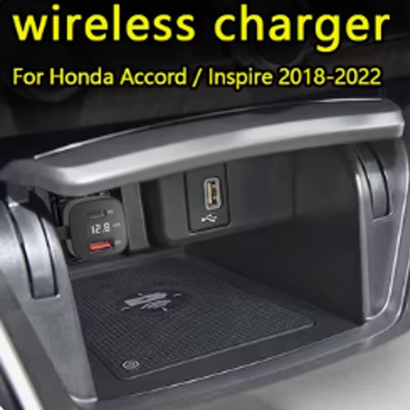 Car Wireless Charger for Honda Accord 2018 2019 2020 2021 2022 for iPhone 14 13 12 11 Pro Max Samsung Phone Fast Charging
Car Wireless Charger for Honda Accord 2018 2019 2020 2021 2022 for iPhone 14 13 12 11 Pro Max Samsung Phone Fast Charging