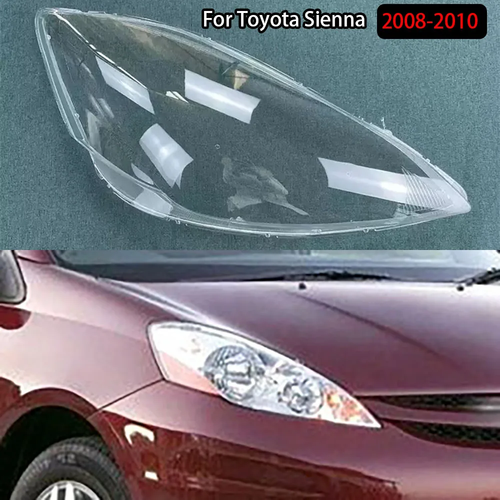 For Toyota Sienna 2008-2010 Car Transparent Lampshade Head Light Lamp Cover Glasses Lamp Shade Headlight Shell Cover Lens Parts
For Toyota Sienna 2008-2010 Car Transparent Lampshade Head Light Lamp Cover Glasses Lamp Shade Headlight Shell Cover Lens Parts