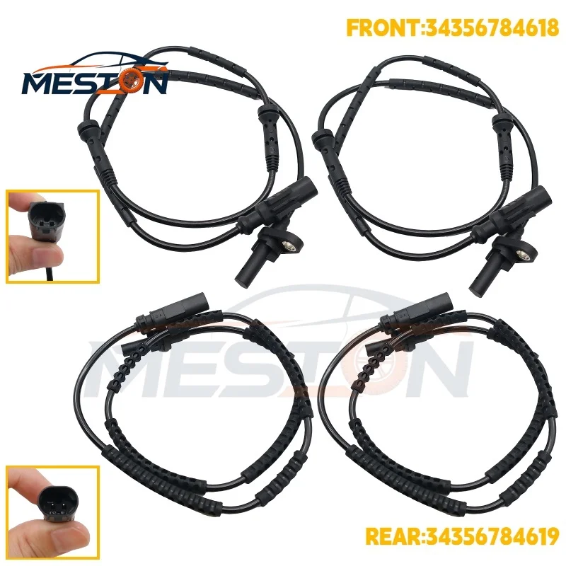 4pcs 34356784618 34356784619 New Front /Left Rear /Right ABS Wheel Speed Sensor for BMW E89 Z4 2009 - 2016 Car PARTS
4pcs 34356784618 34356784619 New Front /Left Rear /Right ABS Wheel Speed Sensor for BMW E89 Z4 2009 - 2016 Car PARTS