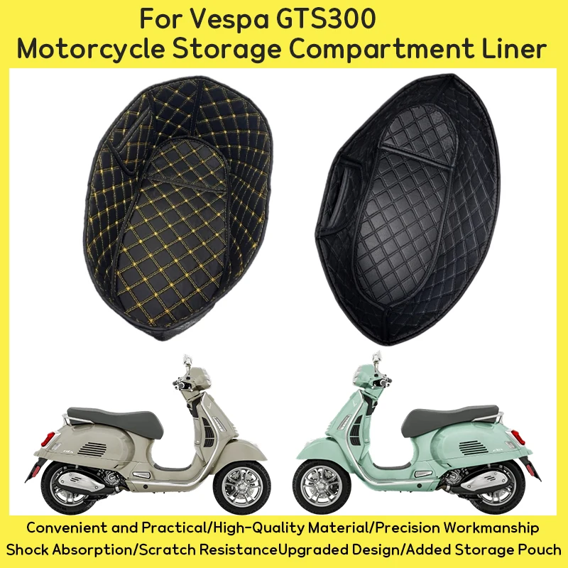 Underseat Storage Liner Pad for Vespa GTS 300 Motorcycle Accessories Scooter Accessories Seat Compartment Insert Mat Liner
Underseat Storage Liner Pad for Vespa GTS 300 Motorcycle Accessories Scooter Accessories Seat Compartment Insert Mat Liner