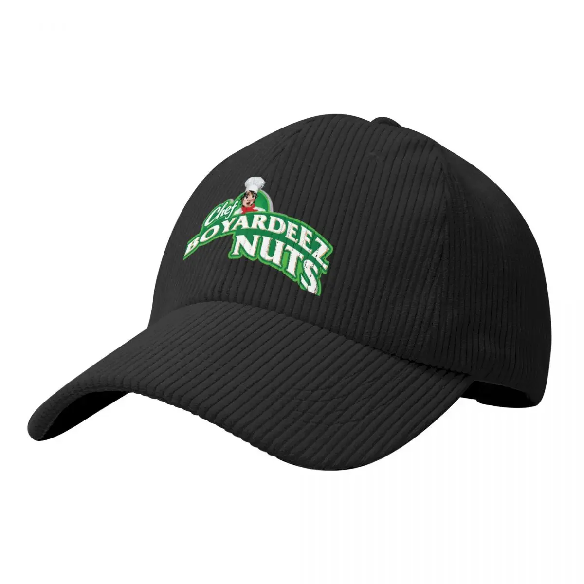 Chef Boyardeez Nuts Corduroy Baseball Cap Fashion Beach birthday Luxury Hat Streetwear Women's Golf Clothing Men's
Chef Boyardeez Nuts Corduroy Baseball Cap Fashion Beach birthday Luxury Hat Streetwear Women's Golf Clothing Men's