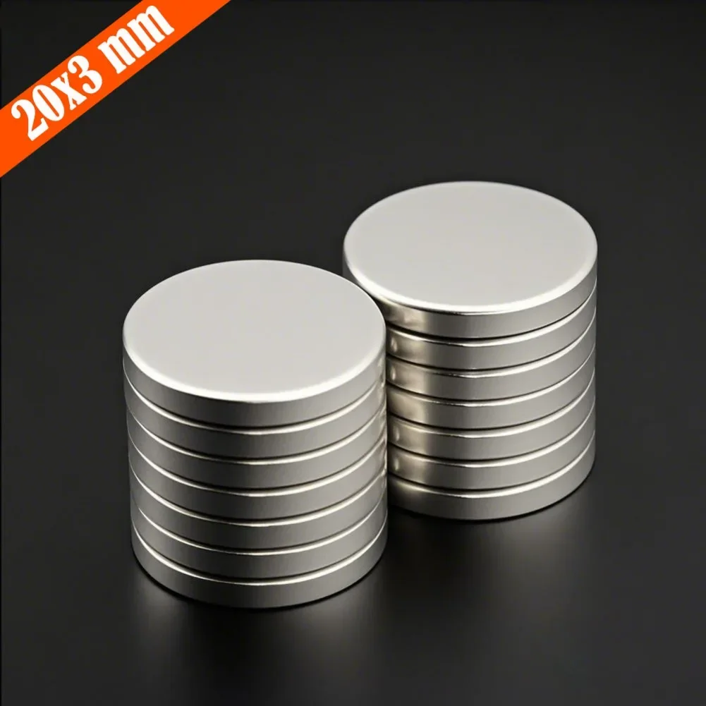 5-50 Pcs 20x3 Neodymium Magnet 20mm X 3mm N35 NdFeB Round Super Powerful Strong Permanent Magnetic Imanes Disc 20*3 Magnets
5-50 Pcs 20x3 Neodymium Magnet 20mm X 3mm N35 NdFeB Round Super Powerful Strong Permanent Magnetic Imanes Disc 20*3 Magnets