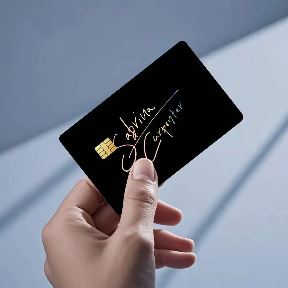 sabrina carpenter Singer Logo Laser Holographic Sticker Film Tape Skin for Credit Card Debit Card Waterproof
sabrina carpenter Singer Logo Laser Holographic Sticker Film Tape Skin for Credit Card Debit Card Waterproof