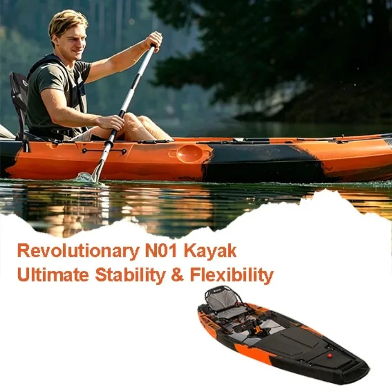 12ft 3.6M Length Reliable High Performance Solo Sea Fishing Kayak With Paddlers Driving
12ft 3.6M Length Reliable High Performance Solo Sea Fishing Kayak With Paddlers Driving