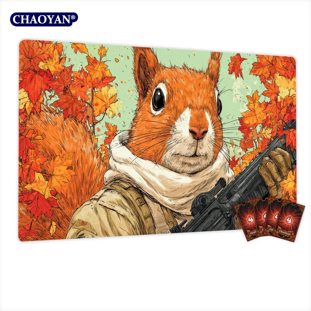Fantasy Squirrel Warrior MTG Playmat Magic Card Battle Mat Non-Slip Durable 35X60CM Commander playmat Board Game Mat for TCG
Fantasy Squirrel Warrior MTG Playmat Magic Card Battle Mat Non-Slip Durable 35X60CM Commander playmat Board Game Mat for TCG