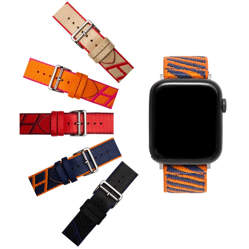 Новый нейлоновый ремешок подходит для Apple iWatch Watch Band Hermes 38/40 мм 42/44 мм Ultra 2
Новый нейлоновый ремешок подходит для Apple iWatch Watch Band Hermes 38/40 мм 42/44 мм Ultra 2