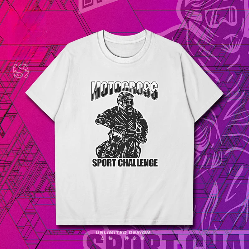 Motocross Sport Challenge Poster Printed Graphic T-shirt Men's and Women's Short Sleeve Breathable Motorcycle T-shirt Moto GP
Motocross Sport Challenge Poster Printed Graphic T-shirt Men's and Women's Short Sleeve Breathable Motorcycle T-shirt Moto GP