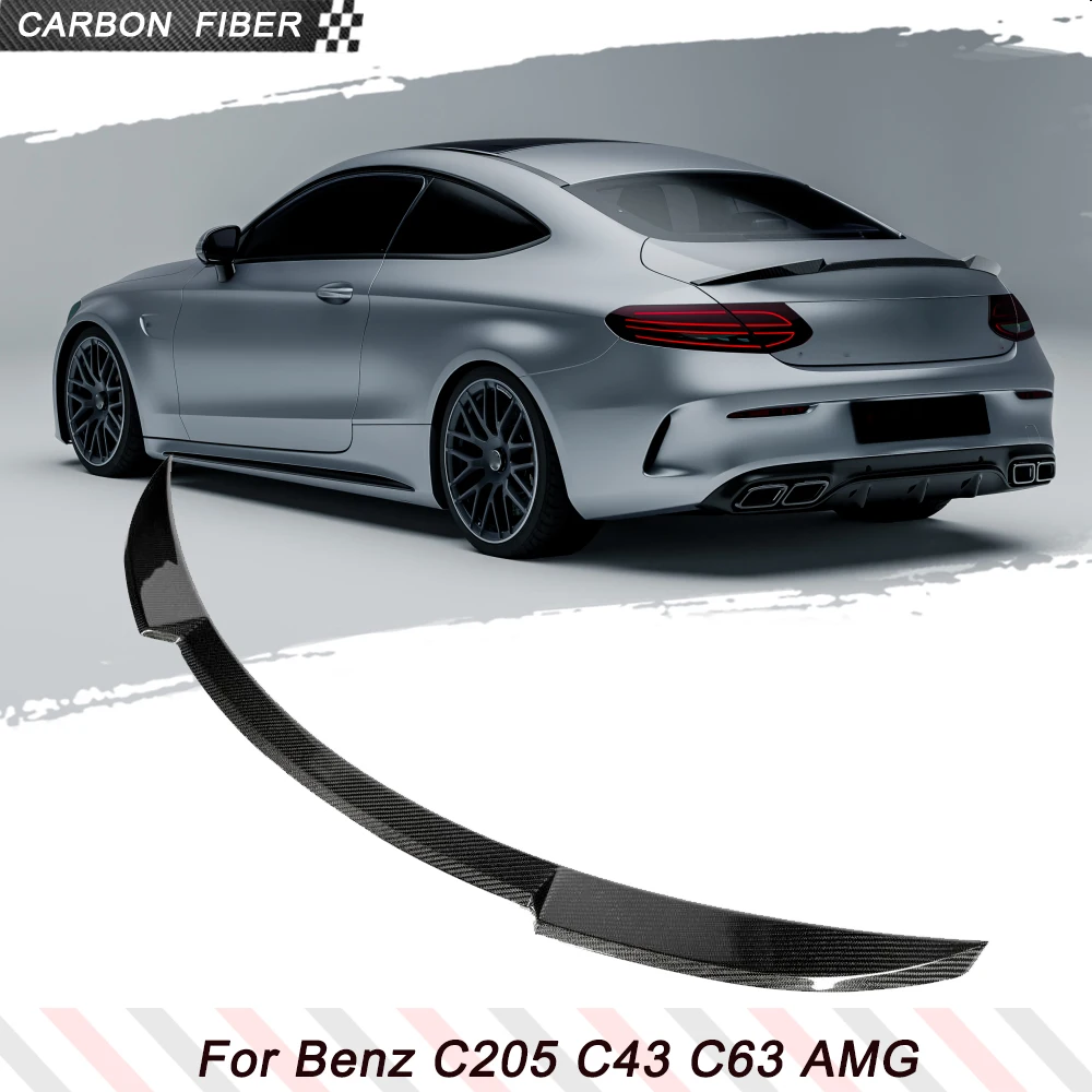 Carbon Fiber Car Rear Trunk Racing Spoiler for Mercedes Benz C Class C205 Coupe 2016-2023 Car Rear Boot Lid Highkick Wing Lip
Carbon Fiber Car Rear Trunk Racing Spoiler for Mercedes Benz C Class C205 Coupe 2016-2023 Car Rear Boot Lid Highkick Wing Lip