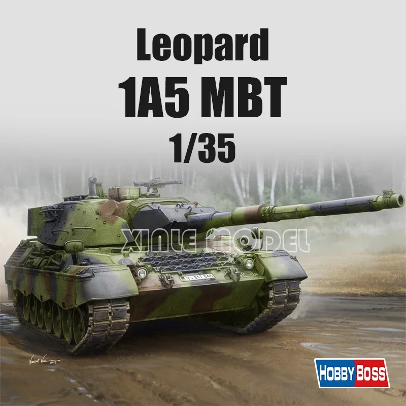 Trumpeter Plastic Assembled Tank Model Kit 84501 German Leopard 1A5 Main Battle Tank 1/35
Trumpeter Plastic Assembled Tank Model Kit 84501 German Leopard 1A5 Main Battle Tank 1/35