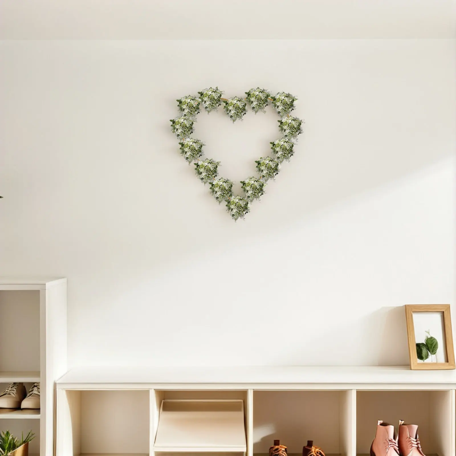 Heart-Shaped Metal Wreath Frame Valentine Day Floral Hoop DIY Front Door Party Home Decoration Wire Flower Hoop Frame
Heart-Shaped Metal Wreath Frame Valentine Day Floral Hoop DIY Front Door Party Home Decoration Wire Flower Hoop Frame