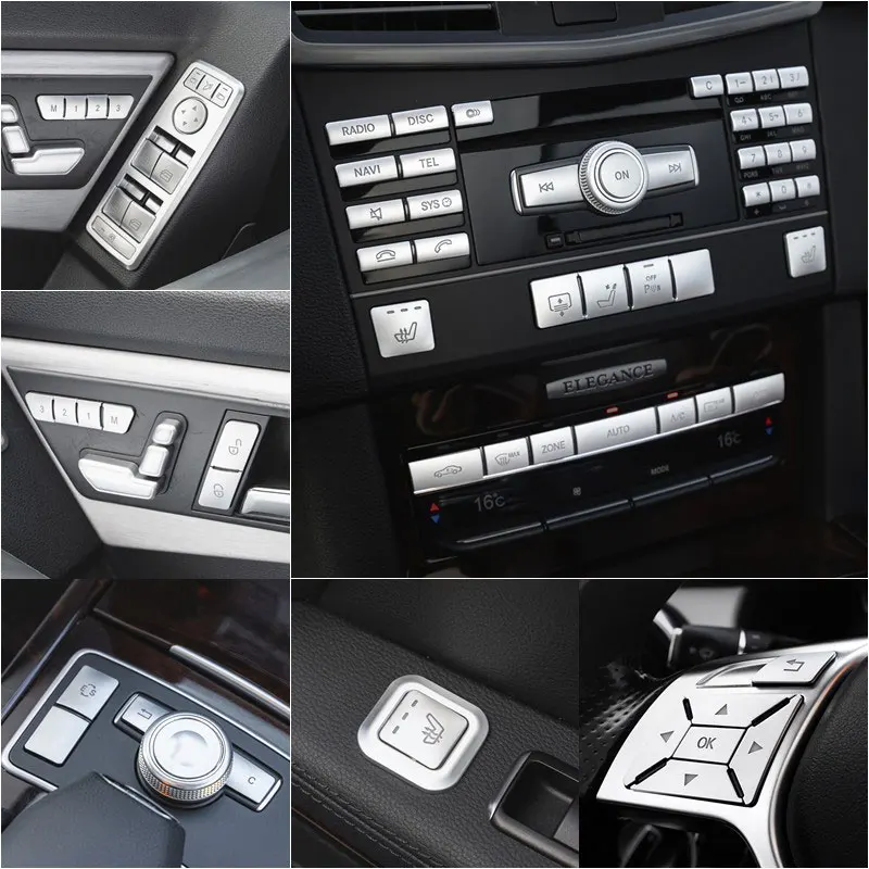 For Mercedes Benz E Class W212 2009-2015, Car Central CD Number Keys Air Conditioning Function Multimedia Volume Interior Button
For Mercedes Benz E Class W212 2009-2015, Car Central CD Number Keys Air Conditioning Function Multimedia Volume Interior Button