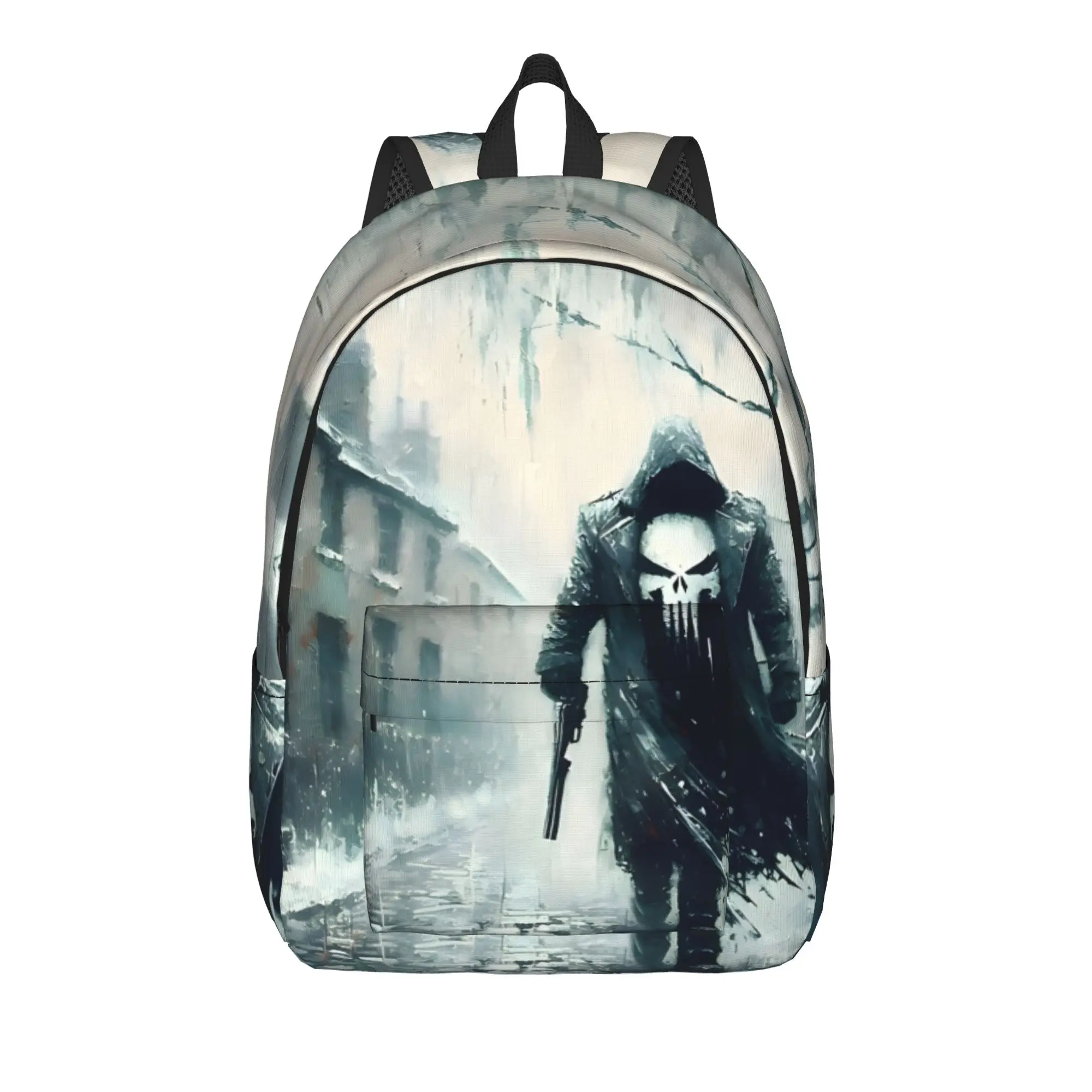 Back to school season The Punisher Backpack Marvel Office Workers Vintage Backpack
Back to school season The Punisher Backpack Marvel Office Workers Vintage Backpack