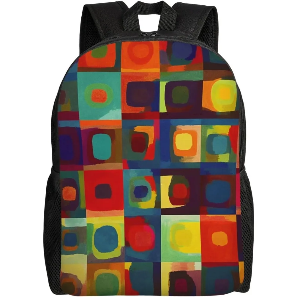 Abstract Art Squares Cute Backpack Waterproof Lightweight Laptop Backpack Shoulder Bag Casual Daypack For Women Men
Abstract Art Squares Cute Backpack Waterproof Lightweight Laptop Backpack Shoulder Bag Casual Daypack For Women Men