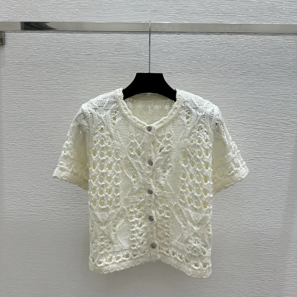 High-quality 2026 summer new style women's light beige elegant short-sleeved round-neck cardigan xy2641239
High-quality 2026 summer new style women's light beige elegant short-sleeved round-neck cardigan xy2641239