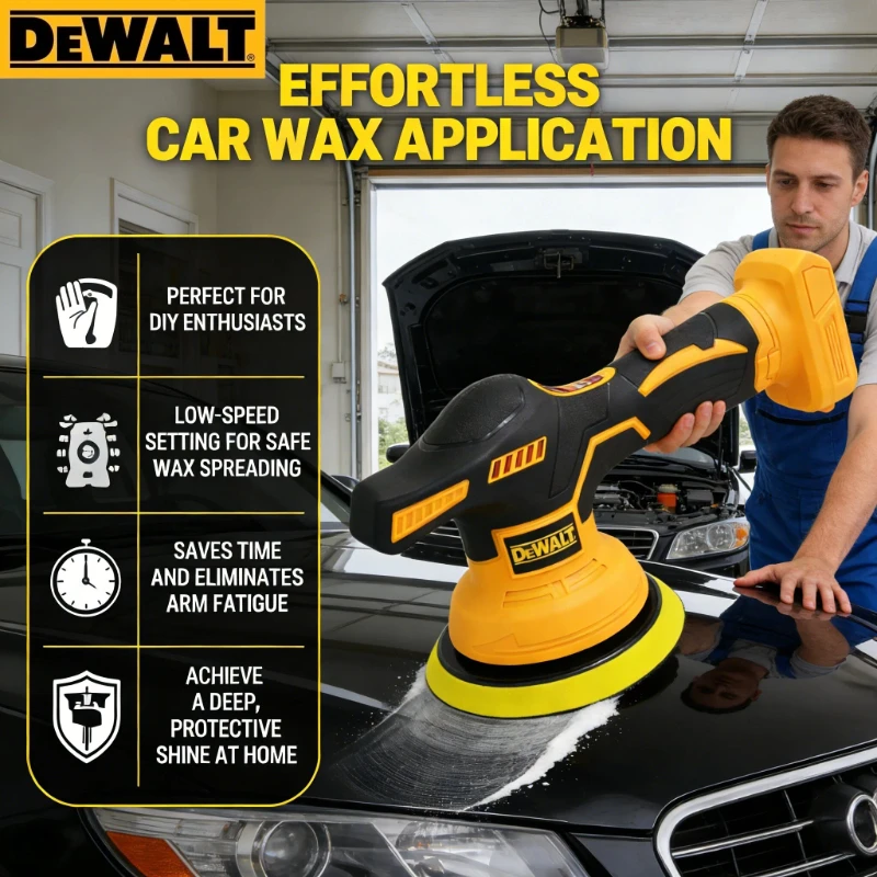 Dewalt 8 Gears Digital Display Cordless Car Polisher Electric Polisher Auto Car Waxing Polishing Machine For Dewalt 20V Battery
Dewalt 8 Gears Digital Display Cordless Car Polisher Electric Polisher Auto Car Waxing Polishing Machine For Dewalt 20V Battery