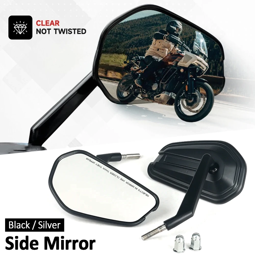 Motorcycle For Davidson Night Train Rearview Mirrors For SPORTSTER S Pan America 1250 1250S Accessories Rear View Mirror Kit
Motorcycle For Davidson Night Train Rearview Mirrors For SPORTSTER S Pan America 1250 1250S Accessories Rear View Mirror Kit