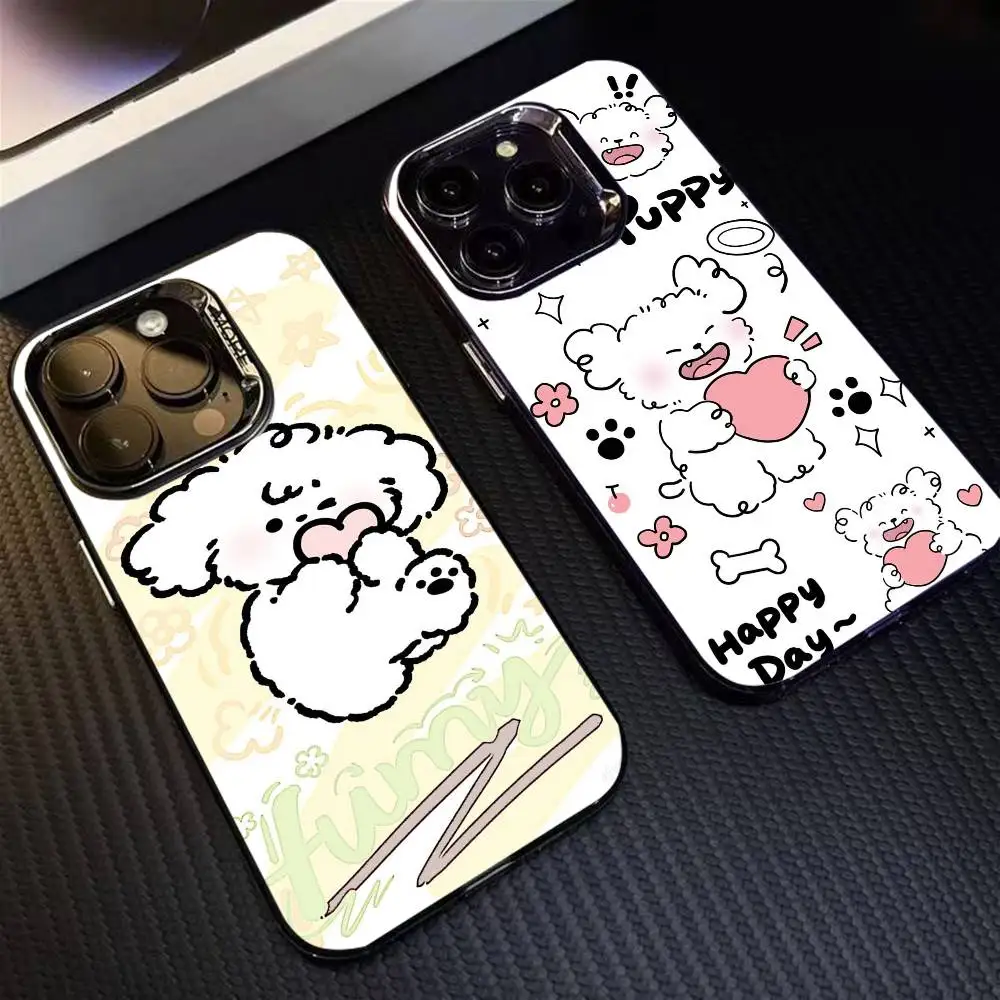 Pastel P-Puppy Phone Case For iPhone 16 17 15 14 12 13 Pro Max Black Color Shockproof Cover
Pastel P-Puppy Phone Case For iPhone 16 17 15 14 12 13 Pro Max Black Color Shockproof Cover