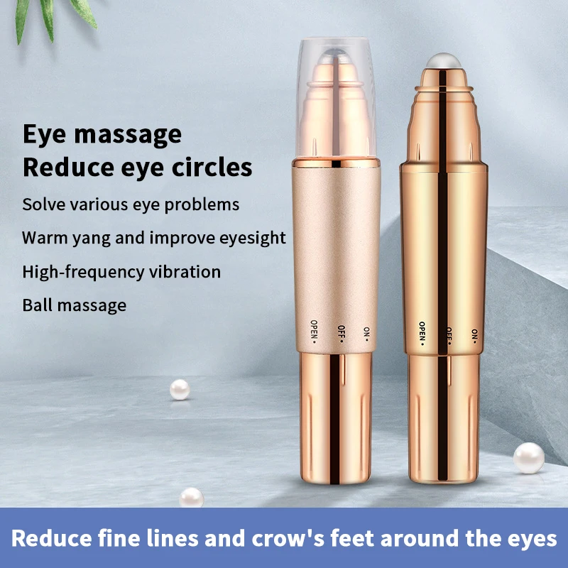 1PC Electric Facial Eye Massager Micro Vibration Eye Beauty Instrument For Relax Eye Dark Circles Eye Bags Puffiness Eye Massage 
1PC Electric Facial Eye Massager Micro Vibration Eye Beauty Instrument For Relax Eye Dark Circles Eye Bags Puffiness Eye Massage