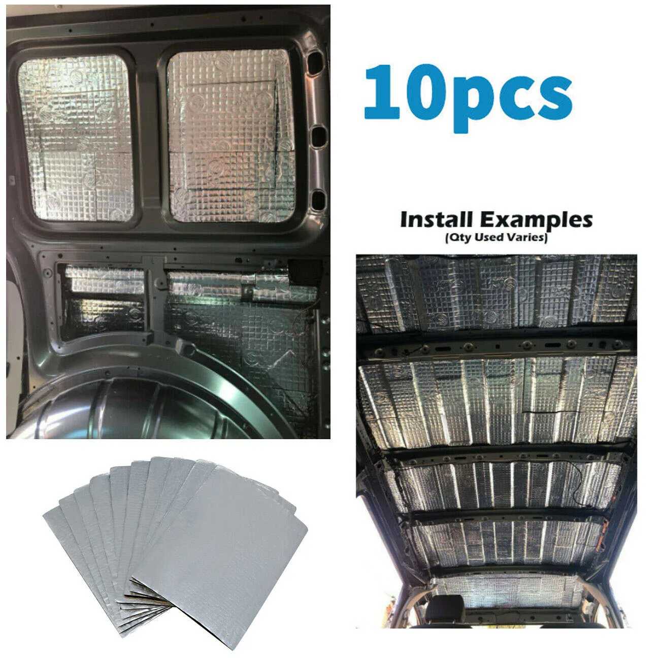 10Pcs 5mm Car Sound Deadener Heat Insulation Mat For Auto Van Sound Proofing Deadening Insulation Mat Car Hood Noise Insulator
10Pcs 5mm Car Sound Deadener Heat Insulation Mat For Auto Van Sound Proofing Deadening Insulation Mat Car Hood Noise Insulator