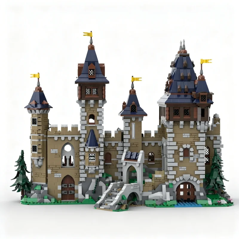 3705PCS MOC Medieval Castle Griffin Knights Model DIY Creative Ideas Assembly Building Blocks Birthday Gift Display Building Set
3705PCS MOC Medieval Castle Griffin Knights Model DIY Creative Ideas Assembly Building Blocks Birthday Gift Display Building Set