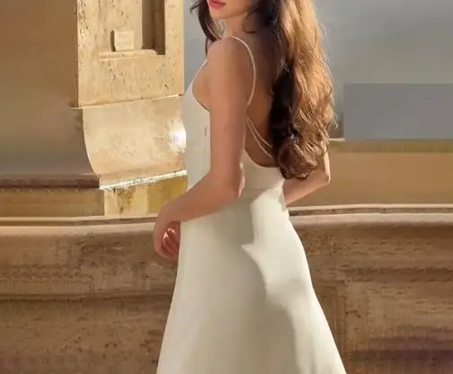 2025 Casual Women Dresses Sleeveless Backless Camisole Dress V-Neck Cinched Waist Long Dress Women's Fairy Style Camisole Dress
2025 Casual Women Dresses Sleeveless Backless Camisole Dress V-Neck Cinched Waist Long Dress Women's Fairy Style Camisole Dress