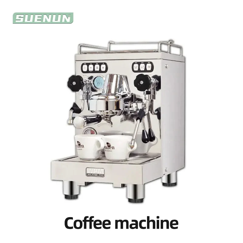 Stainless steel coffee machine Manual Commercial Multifunction Espresso machine Fully semi-automatic coffee machine
Stainless steel coffee machine Manual Commercial Multifunction Espresso machine Fully semi-automatic coffee machine