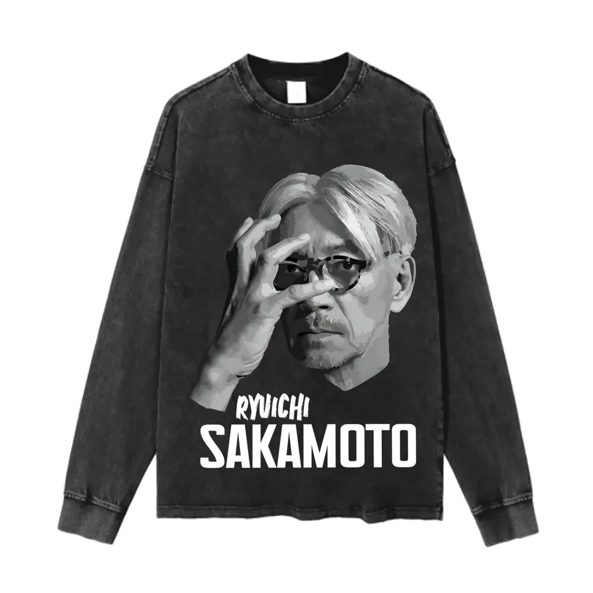 Ryuichi Sakamoto Musician Tribute Art Retro Oversize Vintage Longsleeve Tee Casual Street Daily Wear
Ryuichi Sakamoto Musician Tribute Art Retro Oversize Vintage Longsleeve Tee Casual Street Daily Wear
