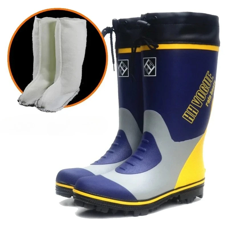 Fishing Boots Men's Non-slip Waterproof Rain Shoes Winter Warm Fleece Liner Fishing Shoes Fishing Supplies Size 39-46
Fishing Boots Men's Non-slip Waterproof Rain Shoes Winter Warm Fleece Liner Fishing Shoes Fishing Supplies Size 39-46
