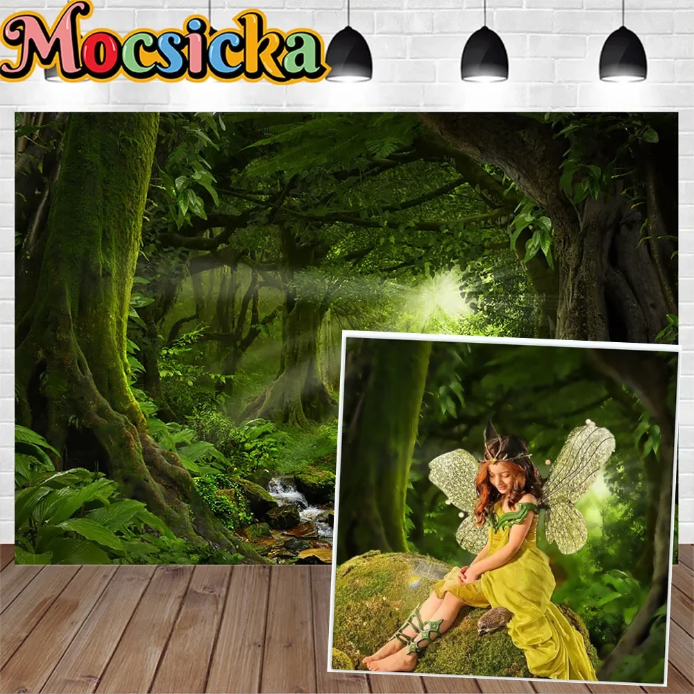 Green Tropical Forest Mysterious Wonderland Backdrop Decor Photography Background Poster Studio Banner Kid Baby Birthday Photo
Green Tropical Forest Mysterious Wonderland Backdrop Decor Photography Background Poster Studio Banner Kid Baby Birthday Photo