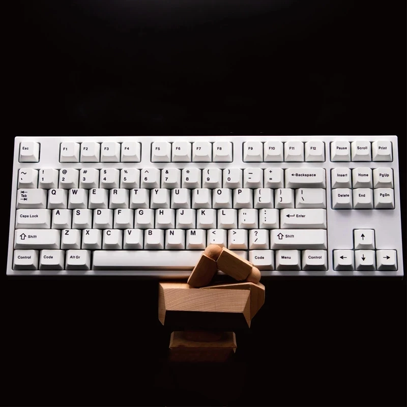 140 Keys/set GMK Minimall Keycaps PBT Dye Subbed Key Caps Cherry Profile Minimalist White Keycap With 3U 6U 6.5U Spacebar
140 Keys/set GMK Minimall Keycaps PBT Dye Subbed Key Caps Cherry Profile Minimalist White Keycap With 3U 6U 6.5U Spacebar