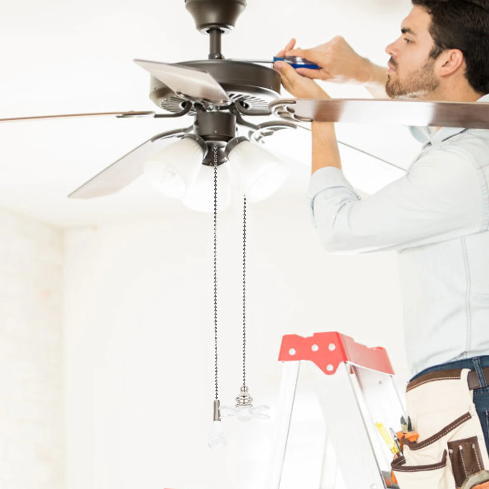 2 шт., удлинители цепи для потолочного вентилятора, декоративные тяговые цепи для потолочных вентиляторов и лампочек, стильное обновление для домашнего интерьера
2 шт., удлинители цепи для потолочного вентилятора, декоративные тяговые цепи для потолочных вентиляторов и лампочек, стильное обновление для домашнего интерьера